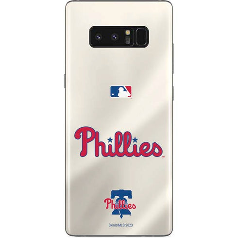 MLB Philadelphia Phillies Road Jersey Galaxy Note 8 Skin