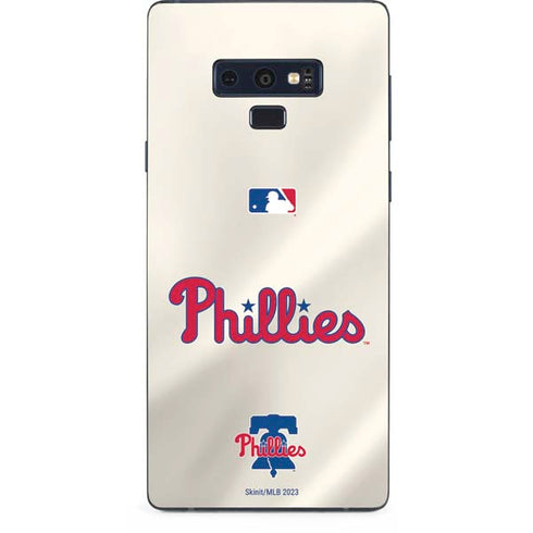 MLB Philadelphia Phillies Road Jersey Galaxy Note 9 Skin
