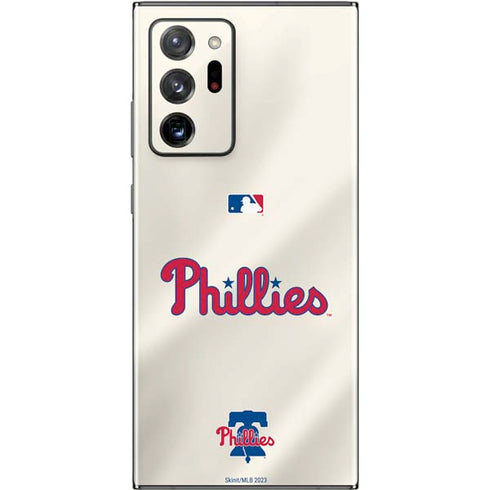 MLB Philadelphia Phillies Road Jersey Galaxy Note20 Ultra 5G Skin