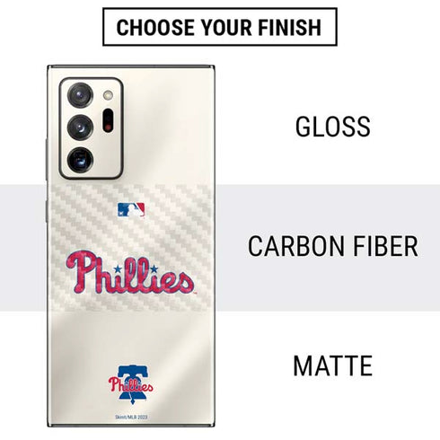 MLB Philadelphia Phillies Road Jersey Galaxy Note20 Ultra 5G Skin
