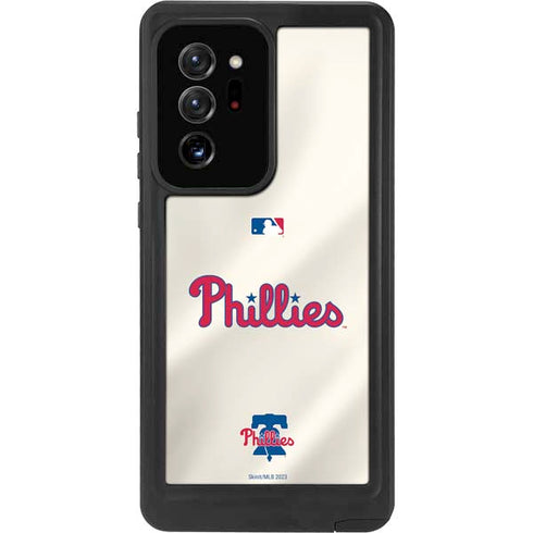 MLB Philadelphia Phillies Road Jersey Galaxy Note20 Ultra 5G Waterproof Case