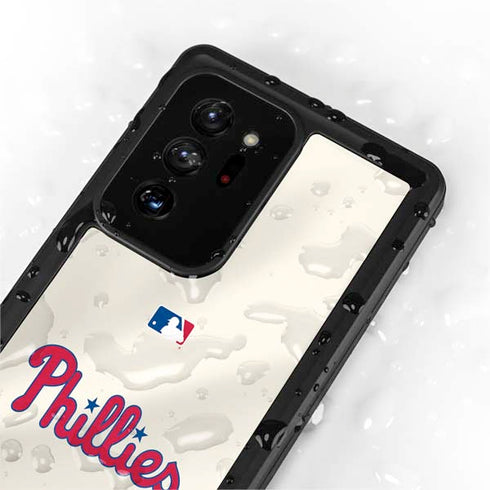 MLB Philadelphia Phillies Road Jersey Galaxy Note20 Ultra 5G Waterproof Case
