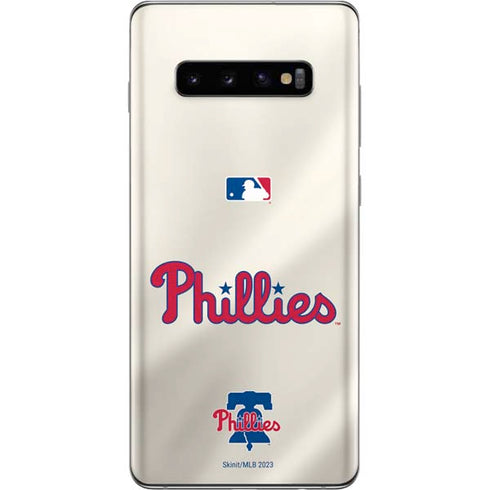 MLB Philadelphia Phillies Road Jersey Galaxy S10 Plus Skin
