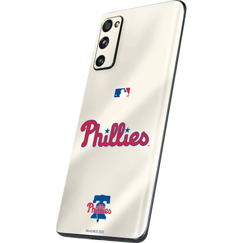 MLB Philadelphia Phillies Road Jersey Galaxy S20 Fan Edition Skin