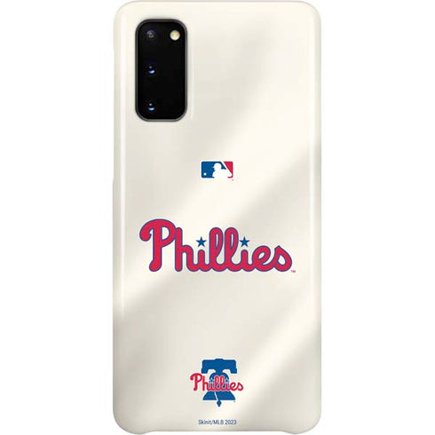 MLB Philadelphia Phillies Road Jersey Galaxy S20 Lite Case