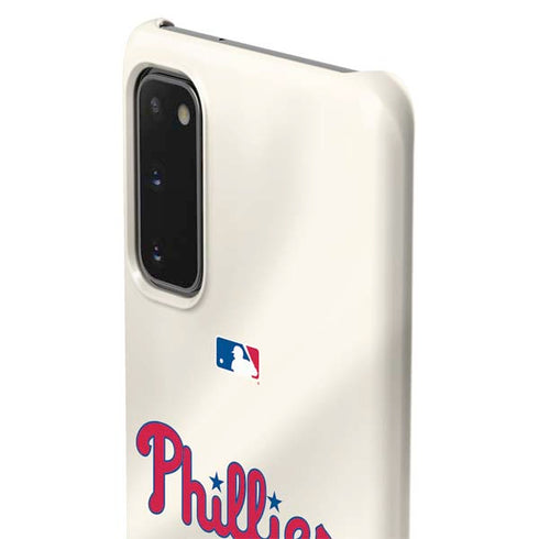 MLB Philadelphia Phillies Road Jersey Galaxy S20 Lite Case