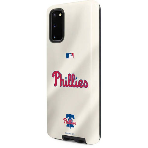 MLB Philadelphia Phillies Road Jersey Galaxy S20 Pro Case