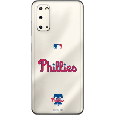 MLB Philadelphia Phillies Road Jersey Galaxy S20 Skin