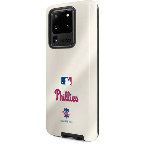 MLB Philadelphia Phillies Road Jersey Galaxy S20 Ultra 5G Pro Case