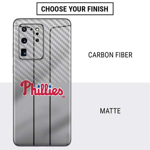 MLB Philadelphia Phillies Road Jersey Galaxy S20 Ultra 5G Skin