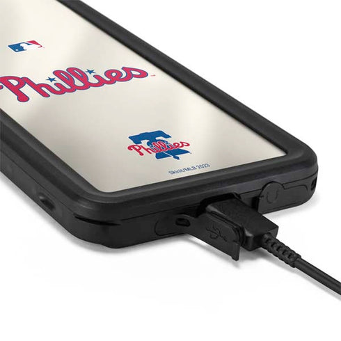 MLB Philadelphia Phillies Road Jersey Galaxy S20 Waterproof Case