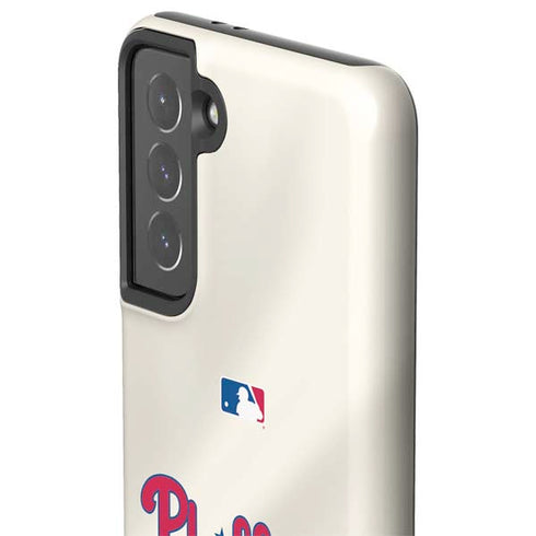 MLB Philadelphia Phillies Road Jersey Galaxy S21 5G Pro Case