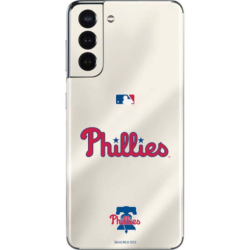 MLB Philadelphia Phillies Road Jersey Galaxy S21 5G Skin