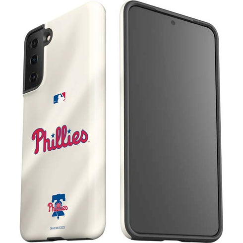 MLB Philadelphia Phillies Road Jersey Galaxy S21 Plus 5G Pro Case