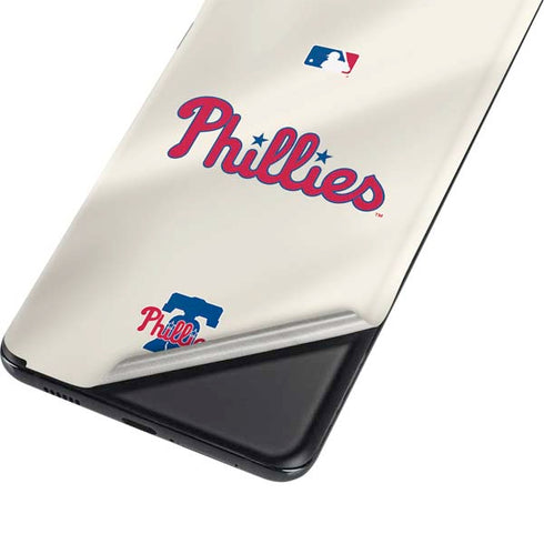 MLB Philadelphia Phillies Road Jersey Galaxy S21 Plus 5G Skin