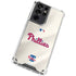 MLB Philadelphia Phillies Road Jersey Galaxy S21 Ultra 5G Clear Case