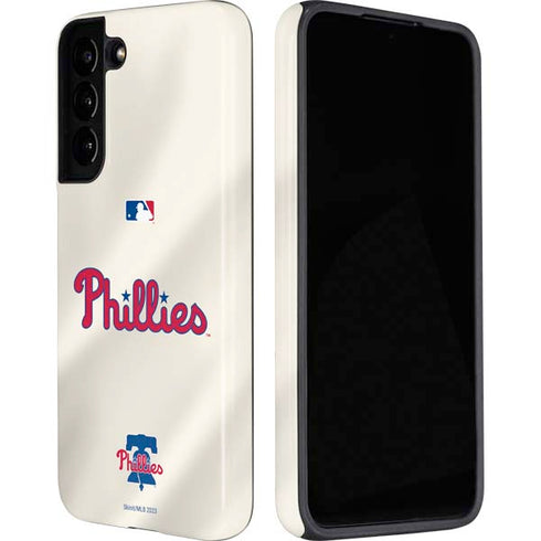 MLB Philadelphia Phillies Road Jersey Galaxy S22 Plus Pro Case