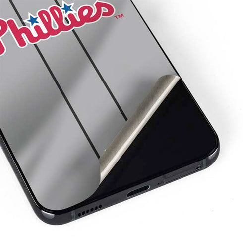 MLB Philadelphia Phillies Road Jersey Galaxy S22 Plus Skin