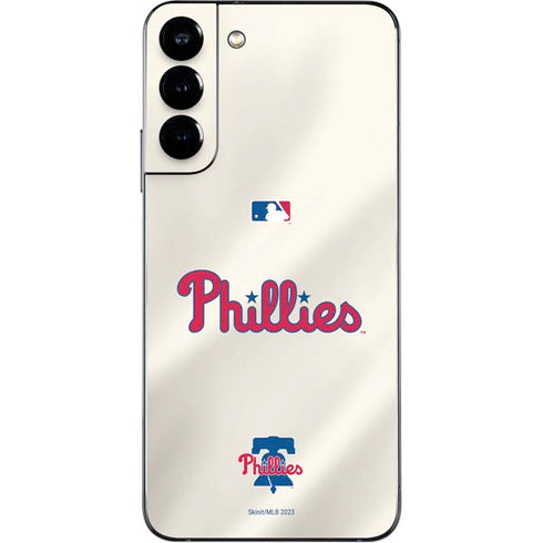 MLB Philadelphia Phillies Road Jersey Galaxy S22 Plus Skin
