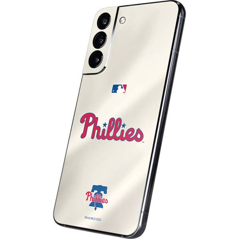 MLB Philadelphia Phillies Road Jersey Galaxy S22 Plus Skin