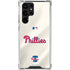 MLB Philadelphia Phillies Road Jersey Galaxy S22 Ultra Clear Case
