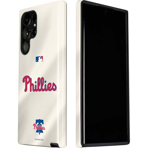 MLB Philadelphia Phillies Road Jersey Galaxy S22 Ultra Pro Case
