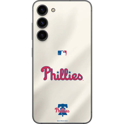 MLB Philadelphia Phillies Road Jersey Galaxy S23 Plus Skin