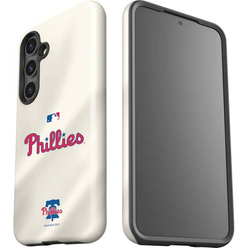 MLB Philadelphia Phillies Road Jersey Galaxy S24 Impact Case