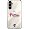 MLB Philadelphia Phillies Road Jersey Galaxy S24 Plus Clear Case
