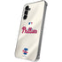 MLB Philadelphia Phillies Road Jersey Galaxy S24 Plus Clear Case