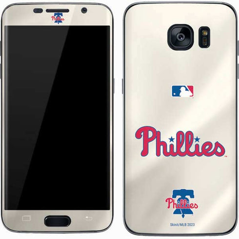 MLB Philadelphia Phillies Road Jersey Galaxy S7 Skin