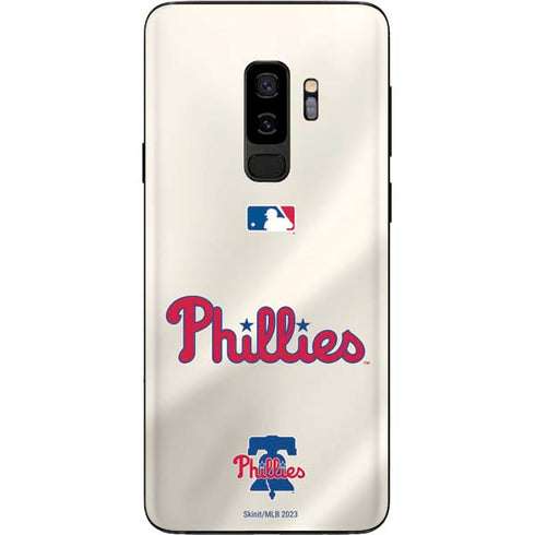 MLB Philadelphia Phillies Road Jersey Galaxy S9 Plus Skin