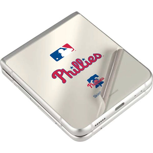 MLB Philadelphia Phillies Road Jersey Galaxy Z Flip3 5G Skin