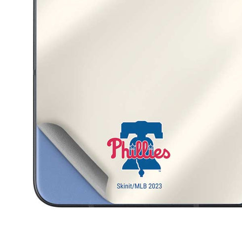 MLB Philadelphia Phillies Road Jersey Galaxy Z Fold5 5G Skin
