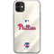 MLB Philadelphia Phillies Road Jersey iPhone 11 Clear Case