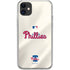 MLB Philadelphia Phillies Road Jersey iPhone 11 Clear Case
