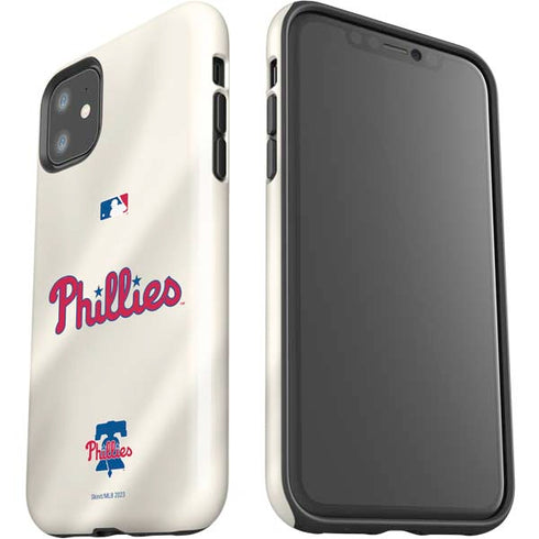 MLB Philadelphia Phillies Road Jersey iPhone 11 Impact Case