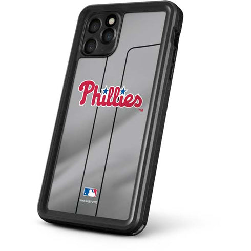MLB Philadelphia Phillies Road Jersey iPhone 11 Pro Max Waterproof Case