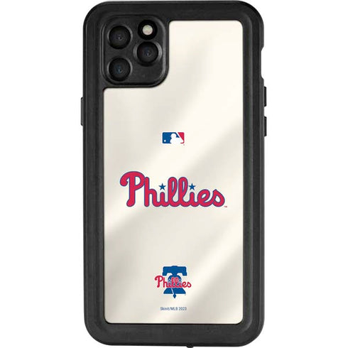 MLB Philadelphia Phillies Road Jersey iPhone 11 Pro Max Waterproof Case