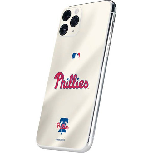 MLB Philadelphia Phillies Road Jersey iPhone 11 Pro Skin