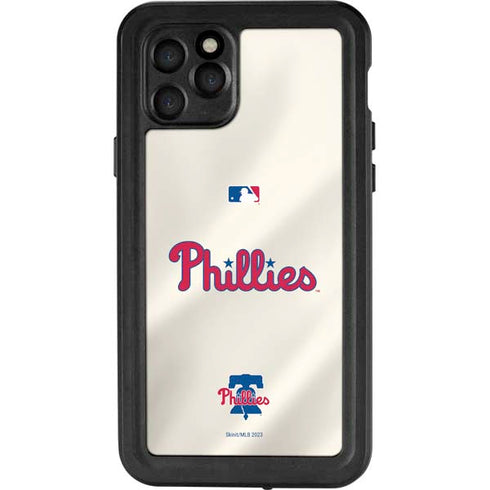 MLB Philadelphia Phillies Road Jersey iPhone 11 Pro Waterproof Case
