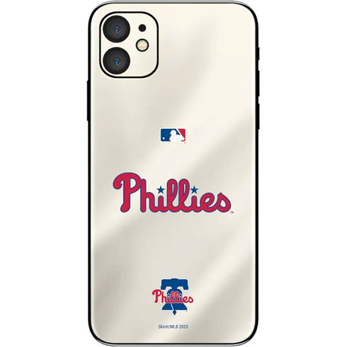 MLB Philadelphia Phillies Road Jersey iPhone 11 Skin