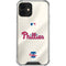 MLB Philadelphia Phillies Road Jersey iPhone 12 Clear Case