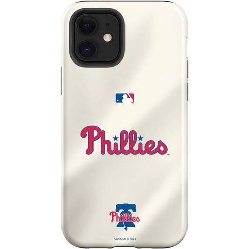 MLB Philadelphia Phillies Road Jersey iPhone 12 Impact Case