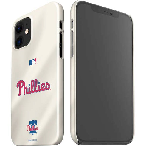 MLB Philadelphia Phillies Road Jersey iPhone 12 Mini Lite Case