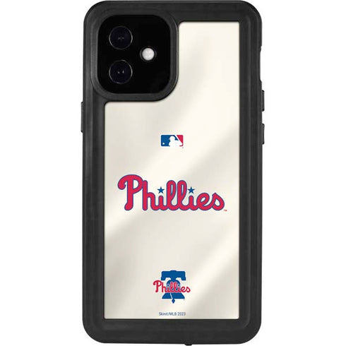 MLB Philadelphia Phillies Road Jersey iPhone 12 Mini Waterproof Case