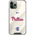 MLB Philadelphia Phillies Road Jersey iPhone 12 Pro Clear Case