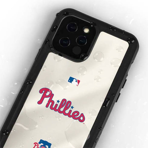 MLB Philadelphia Phillies Road Jersey iPhone 12 Pro Waterproof Case
