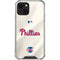 MLB Philadelphia Phillies Road Jersey iPhone 13 Clear Case