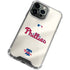MLB Philadelphia Phillies Road Jersey iPhone 13 Pro Clear Case